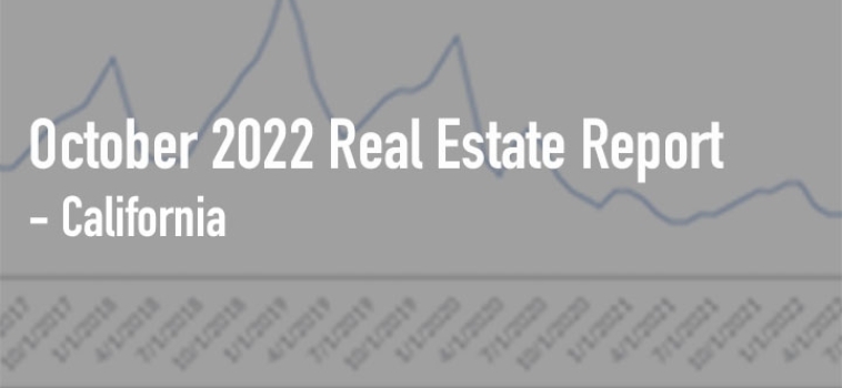 October 2022 Sales and Price Report – California